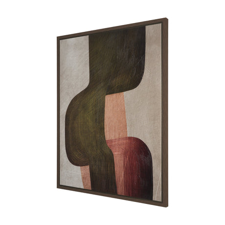 Alma - Metal Brushes I by Mercana Studio a Hand Embellished Textured Framed Canvas from Mercana - Luna Furniture