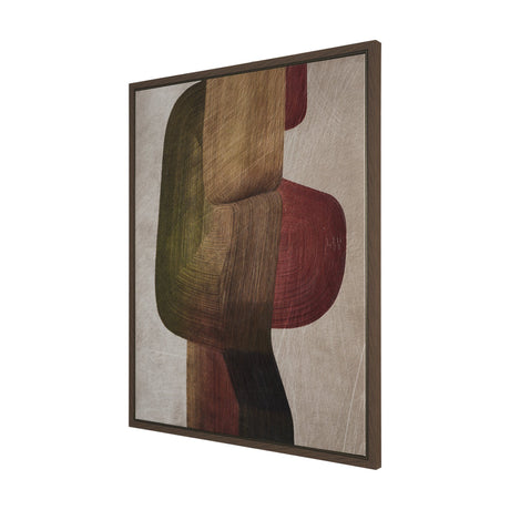 Alma - Metal Brushes II by Mercana Studio a Hand Embellished Textured Framed Canvas from Mercana - Luna Furniture