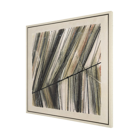 Seam II by Chad Warren a Hand Embellished Textured Framed Canvas from Mercana - Luna Furniture