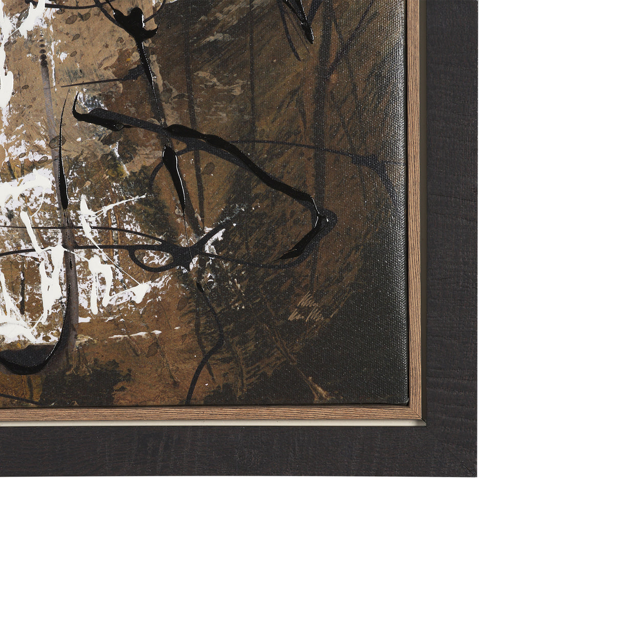 Chaos & Order II by Chad Warren a Hand Embellished Textured Framed Canvas from Mercana - Luna Furniture