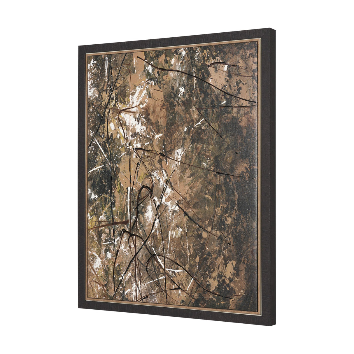 Chaos & Order IV by Chad Warren a Hand Embellished Textured Framed Canvas from Mercana - Luna Furniture