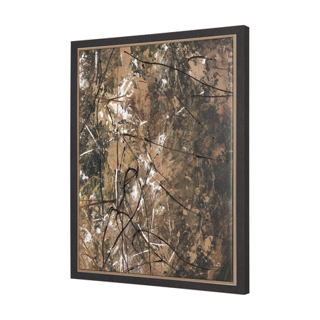 Chaos & Order IV by Chad Warren a Hand Embellished Textured Framed Canvas from Mercana - Luna Furniture