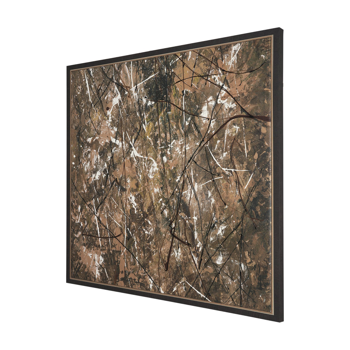 Chaos & Order V by Chad Warren a Hand Embellished Textured Framed Canvas from Mercana - Luna Furniture