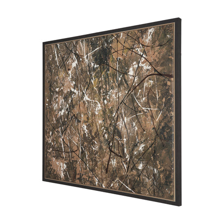 Chaos & Order V by Chad Warren a Hand Embellished Textured Framed Canvas from Mercana - Luna Furniture