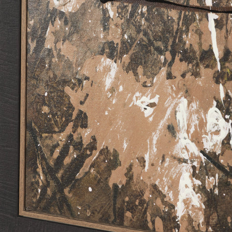 Chaos & Order V by Chad Warren a Hand Embellished Textured Framed Canvas from Mercana - Luna Furniture