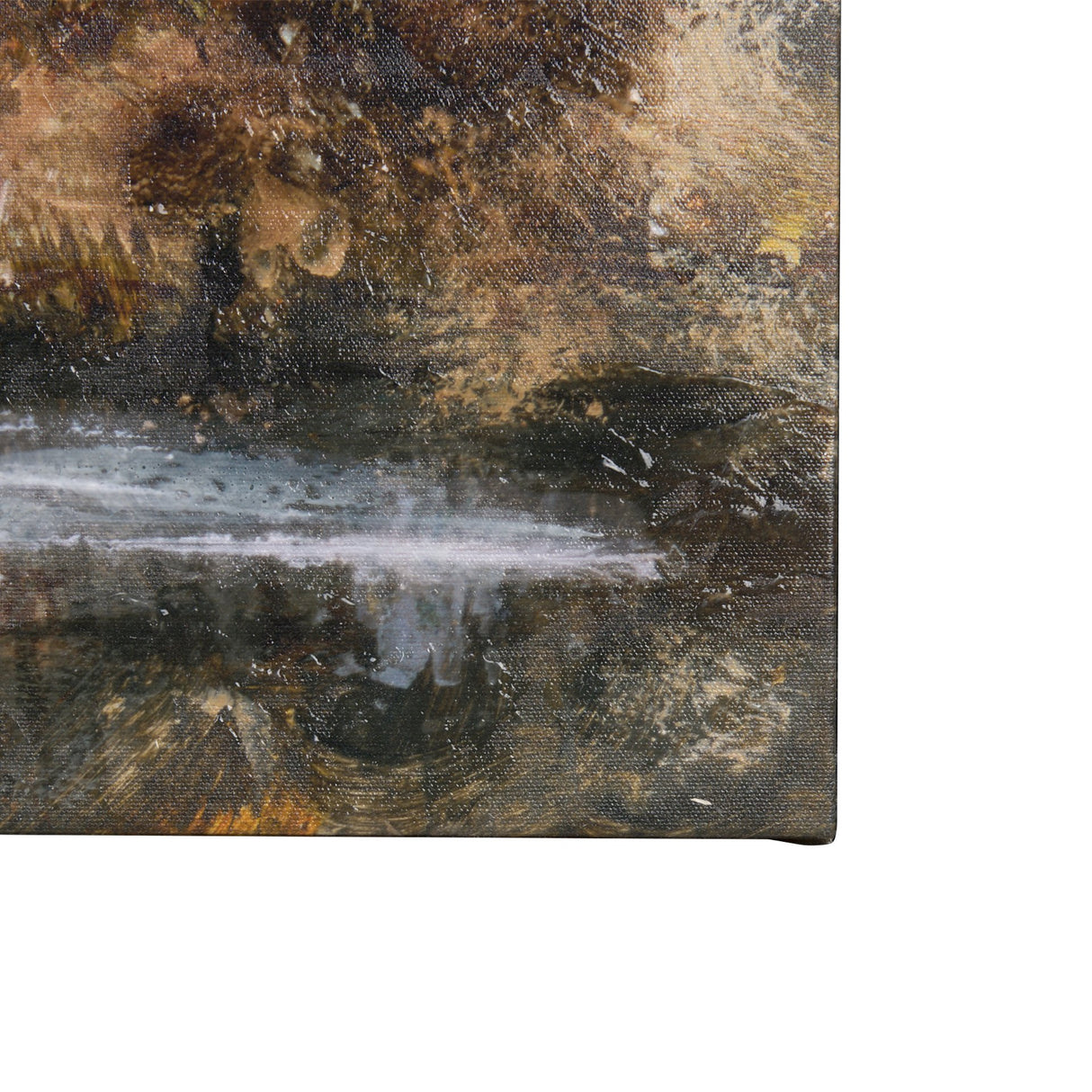River Valley by Mercana Studio a Hand Embellished Textured Canvas from Mercana - Luna Furniture