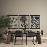 Simple Floral - Bloom by Mercana Studio Hand Embellished Textured Framed Art Photo Matted under Glas from Mercana - Luna Furniture