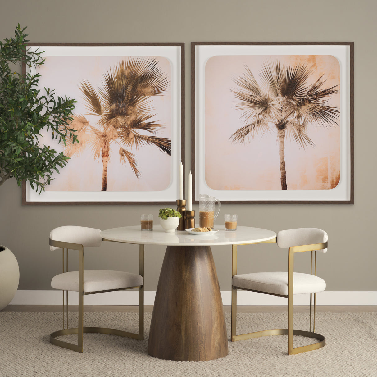 Sunset Serenity I by Irena Orlov a Hand Embelished Textured Framed Photo Art Print Matted under Glas from Mercana - Luna Furniture