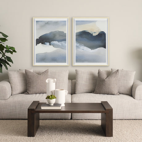 Broken Silence II Abstract by Mercana Studio a Hand Embellished Framed Print under Glass from Mercana - Luna Furniture