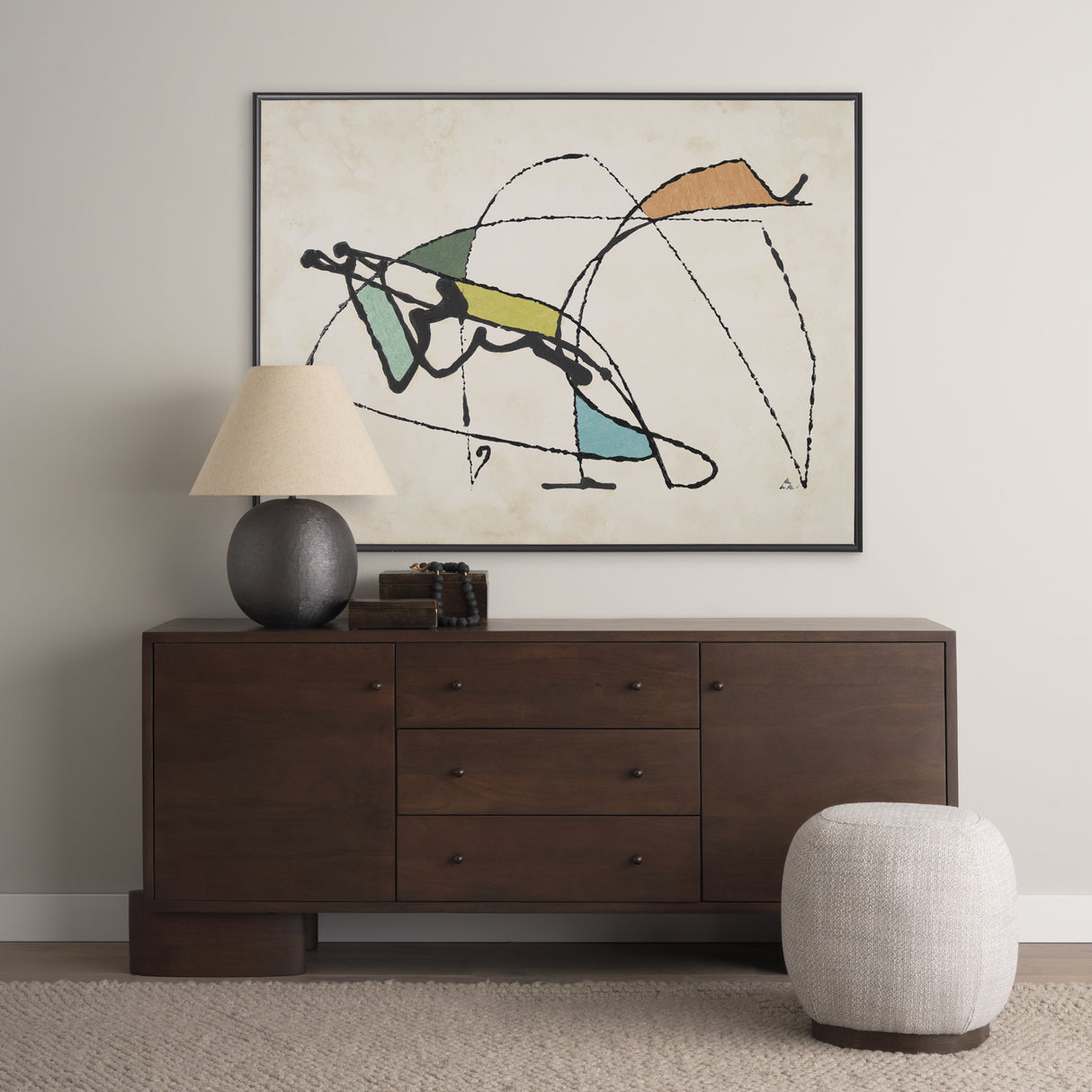 Vintage Vibes I by Mercana Studio a Hand Embellished Textured Framed Canvas from Mercana - Luna Furniture