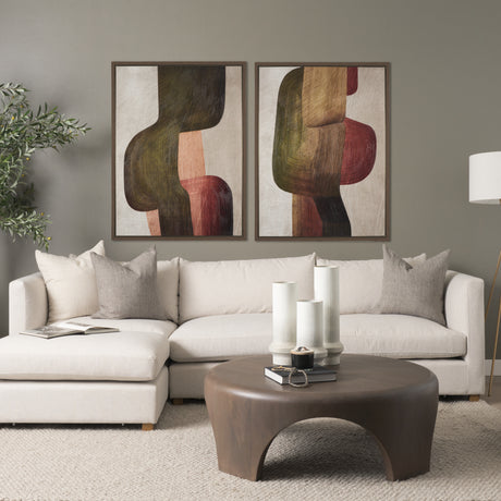 Alma - Metal Brushes II by Mercana Studio a Hand Embellished Textured Framed Canvas from Mercana - Luna Furniture