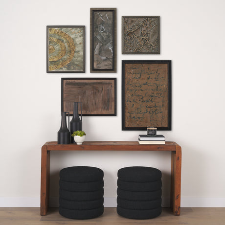 Ing (Set of 5) by Mercana Studio a Hand Embellished Framed Art Print from Mercana - Luna Furniture