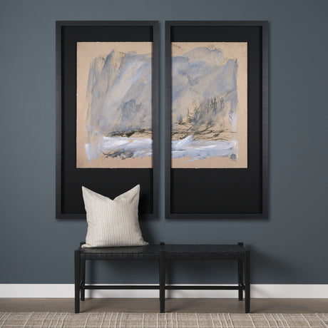 Abstract Landscape by Mercana Studio a Framed Art Print from Mercana - Luna Furniture