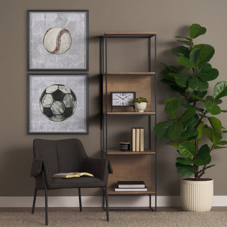 Definition of Sport II by Mercana Studio a Hand Embellished Textured Framed Art Print from Mercana - Luna Furniture