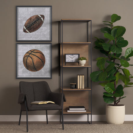 Definition of Sport III by Mercana Studio a Hand Embellished Textured Framed Art Print from Mercana - Luna Furniture