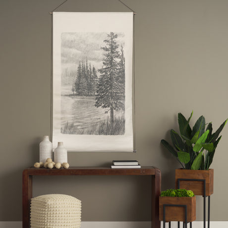 Northern Forest II by Mercana Studio a Hand Embelished Textured Framed Art Print from Mercana - Luna Furniture