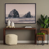 Rocky Shores by Nathan Larson a Hand Embellished Framed Photo Art Print Matted under Glass from Mercana - Luna Furniture