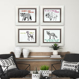 Bison by Marie, Natasha a Framed Art Print Matted under Glass from Mercana - Luna Furniture