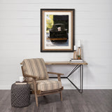 Get Out of Dodge Hunter Green by Mercana a Hand Embellished Framed Photo Art Print Matted under Glas from Mercana - Luna Furniture