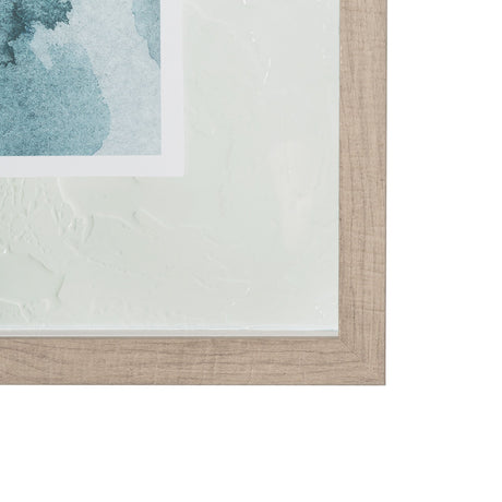 Swim II by Mercana Studio a Hand Embellished Textured Framed Art Print Matted under Glass from Mercana - Luna Furniture