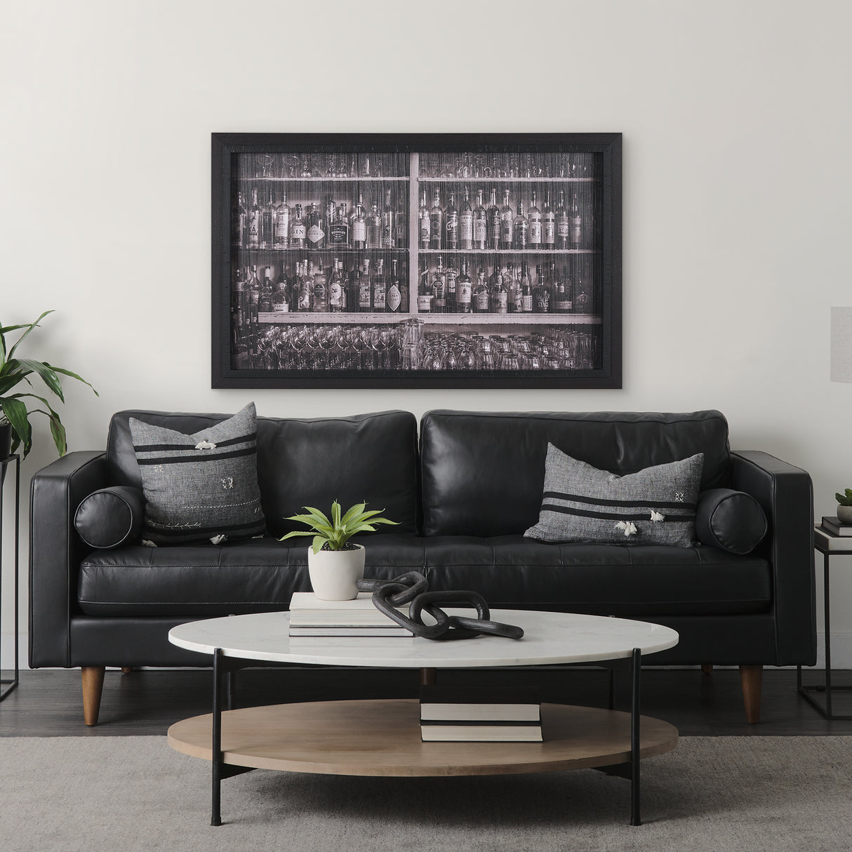 Seattle by Kurt Klein a Hand Embellished Framed Photo Art Print from Mercana - Luna Furniture