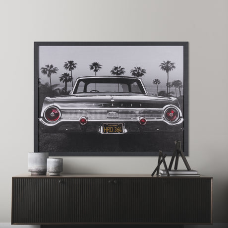 Ford Galaxy 500XL by Larry Butterworth a Hand Embellished Framed Photo Art Print from Mercana - Luna Furniture
