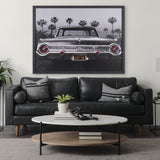 Ford Galaxy 500XL by Larry Butterworth a Hand Embellished Framed Photo Art Print from Mercana - Luna Furniture
