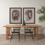Portrait of a Thoroughbred II by Mercana Studio a Framed Art Print Matted under Glass from Mercana - Luna Furniture