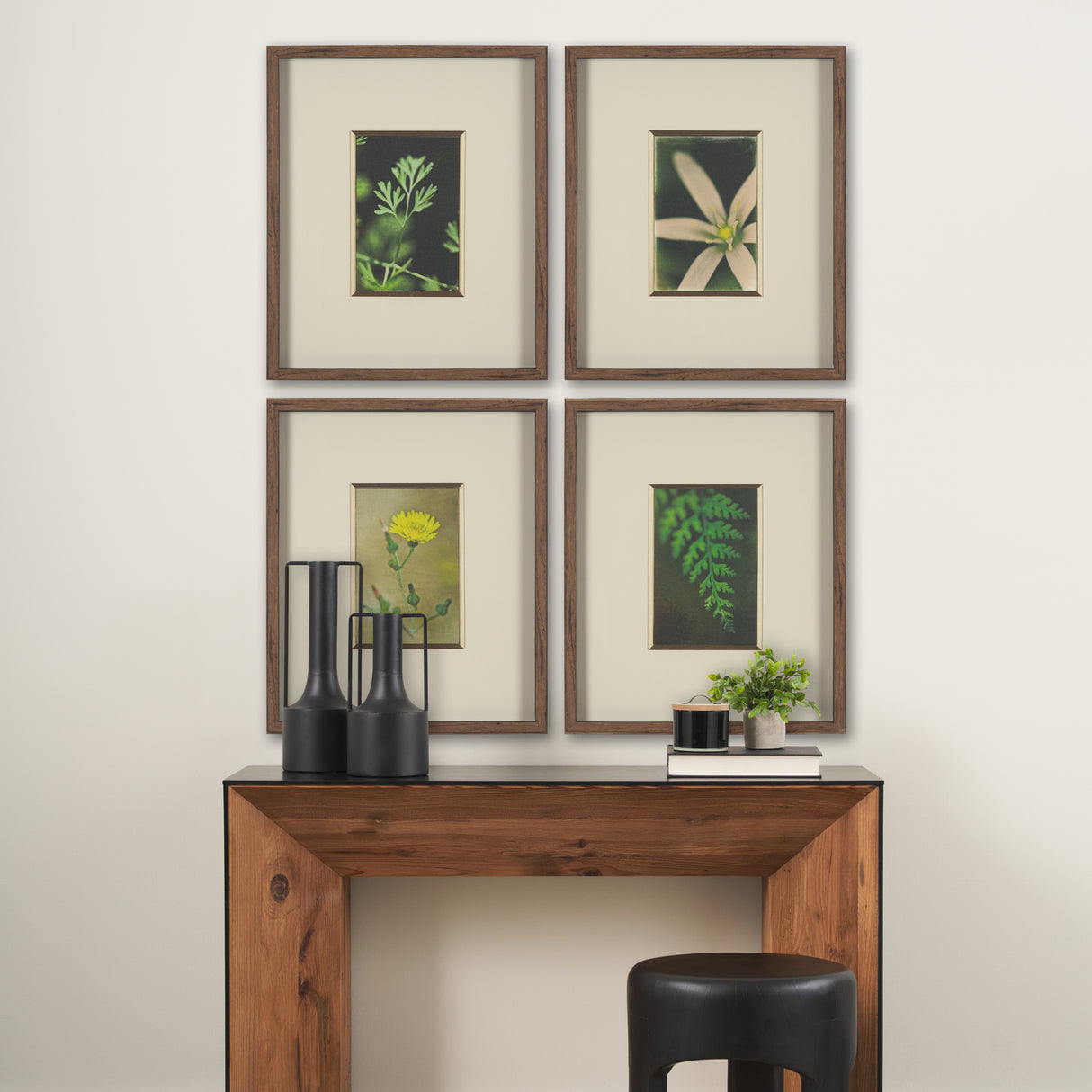 Green Growth by Michael Banks a Hand Embellished Framed Photo Art Print Matted under Glass from Mercana - Luna Furniture