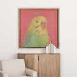 Pop Birds - Sore by Mercana Studio a Hand Embellished Textured Framed Art Print Matted under Glass from Mercana - Luna Furniture