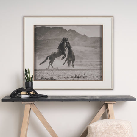 The Meeting by Nancy Crowell a Hand Embellished Framed Photo Art Print Matted under Glass from Mercana - Luna Furniture