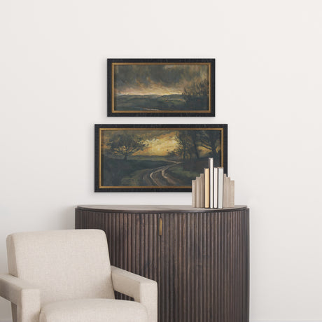 Dawns Light (Set of 2) by Mercana Studio a Hand Embellished Framed Art Print from Mercana - Luna Furniture