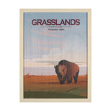Grasslands GO (L) by Mercana Studio a Hand Embellished Decograph Framed Art Print from Mercana - Luna Furniture