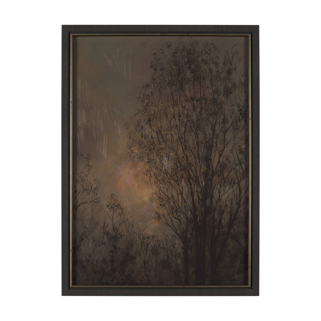Nights Sky III by Mercana Studio a Hand Embellished Decograph Framed Art Print from Mercana - Luna Furniture