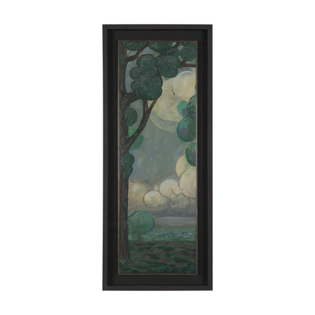 Majestic Garden III by Mercana Studio a Hand Embellished Framed Art Print under Glass from Mercana - Luna Furniture