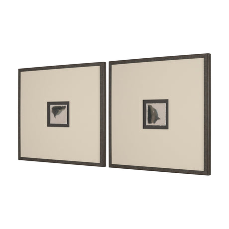 Autonomous (Set of 2) by Ira Havuka a Hand Embellished Framed Art Print Matted under Glass from Mercana - Luna Furniture