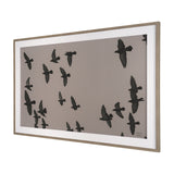 Flock I by Nathan Larson a Hand Embellished Framed Photo Print under Glass from Mercana - Luna Furniture