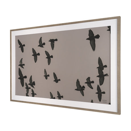 Flock I by Nathan Larson a Hand Embellished Framed Photo Print under Glass from Mercana - Luna Furniture
