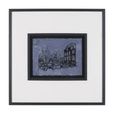 City of Canals I by Mercana Studio Hand Embelished Textured Framed Artwork Matted under Glass from Mercana - Luna Furniture