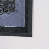 City of Canals I by Mercana Studio Hand Embelished Textured Framed Artwork Matted under Glass from Mercana - Luna Furniture