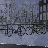 City of Canals I by Mercana Studio Hand Embelished Textured Framed Artwork Matted under Glass from Mercana - Luna Furniture