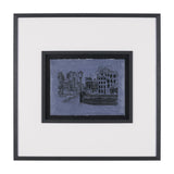 City of Canals II by Mercana Studio Hand Embelished Textured Framed Artwork Matted under Glass from Mercana - Luna Furniture