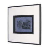 City of Canals II by Mercana Studio Hand Embelished Textured Framed Artwork Matted under Glass from Mercana - Luna Furniture