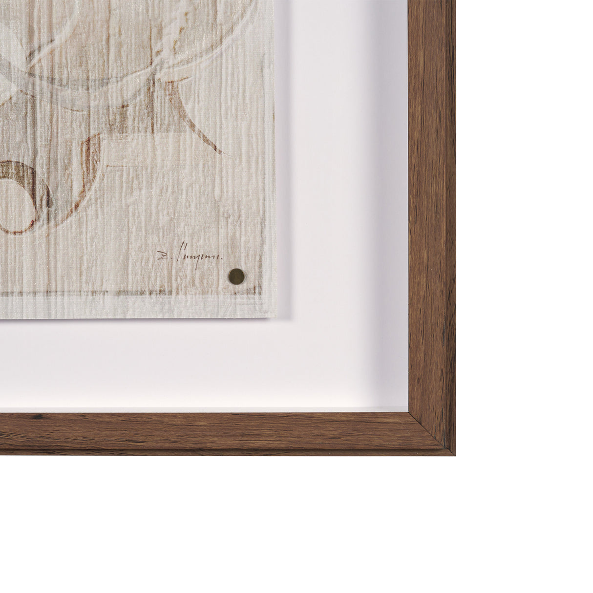 Panel Etching II by Mercana Studio a Hand Embellished Framed Art Print under Glass from Mercana - Luna Furniture