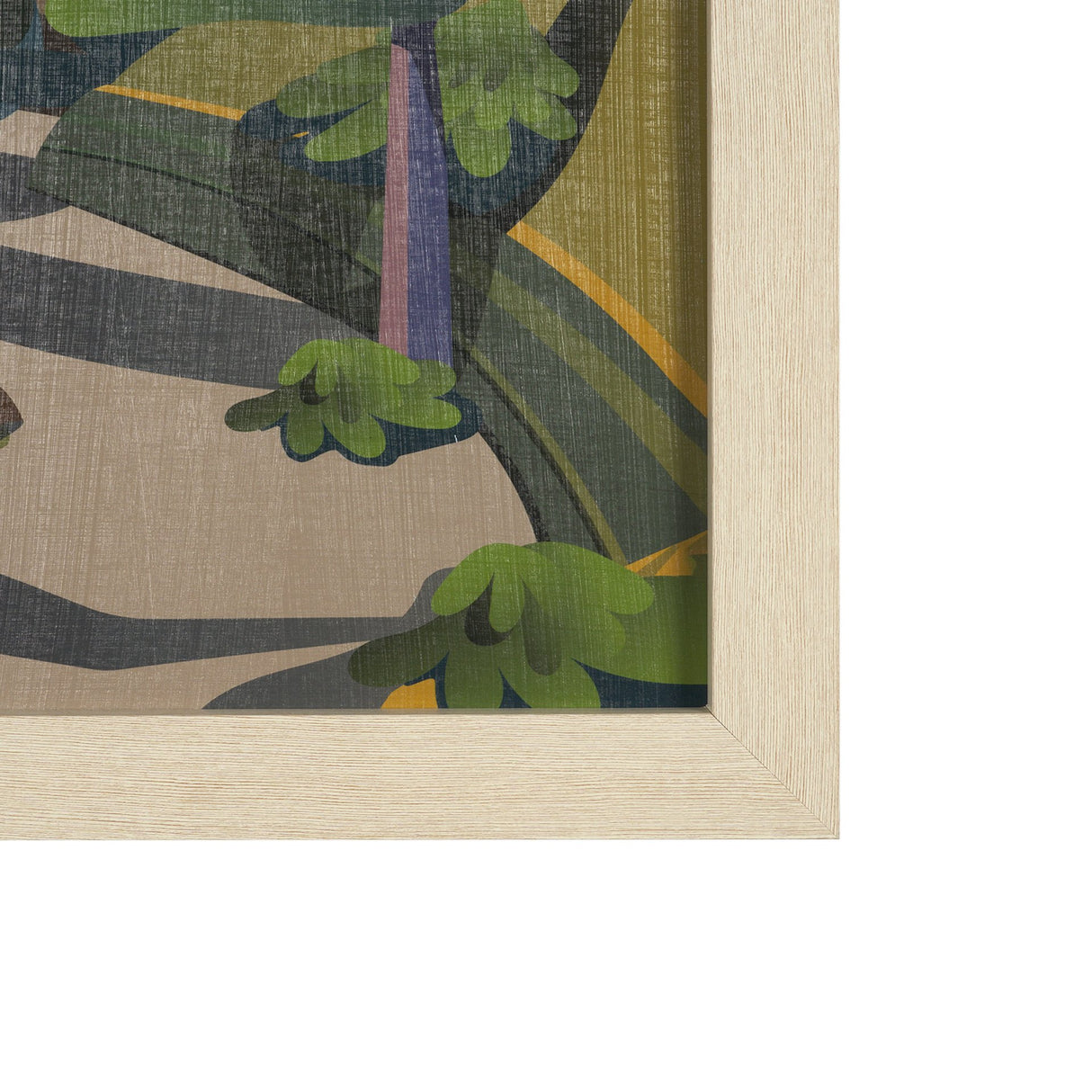 Pacific Rim GO (L) by Mercana Studio a Hand Embellished Decograph Framed Art Print from Mercana - Luna Furniture