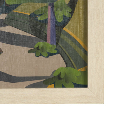 Pacific Rim GO (L) by Mercana Studio a Hand Embellished Decograph Framed Art Print from Mercana - Luna Furniture