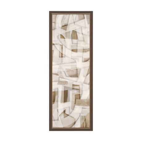 Neutral Forms I by Hannah Dawson Hand-Embellished Textured Framed Canvas Artwork from Mercana - Luna Furniture