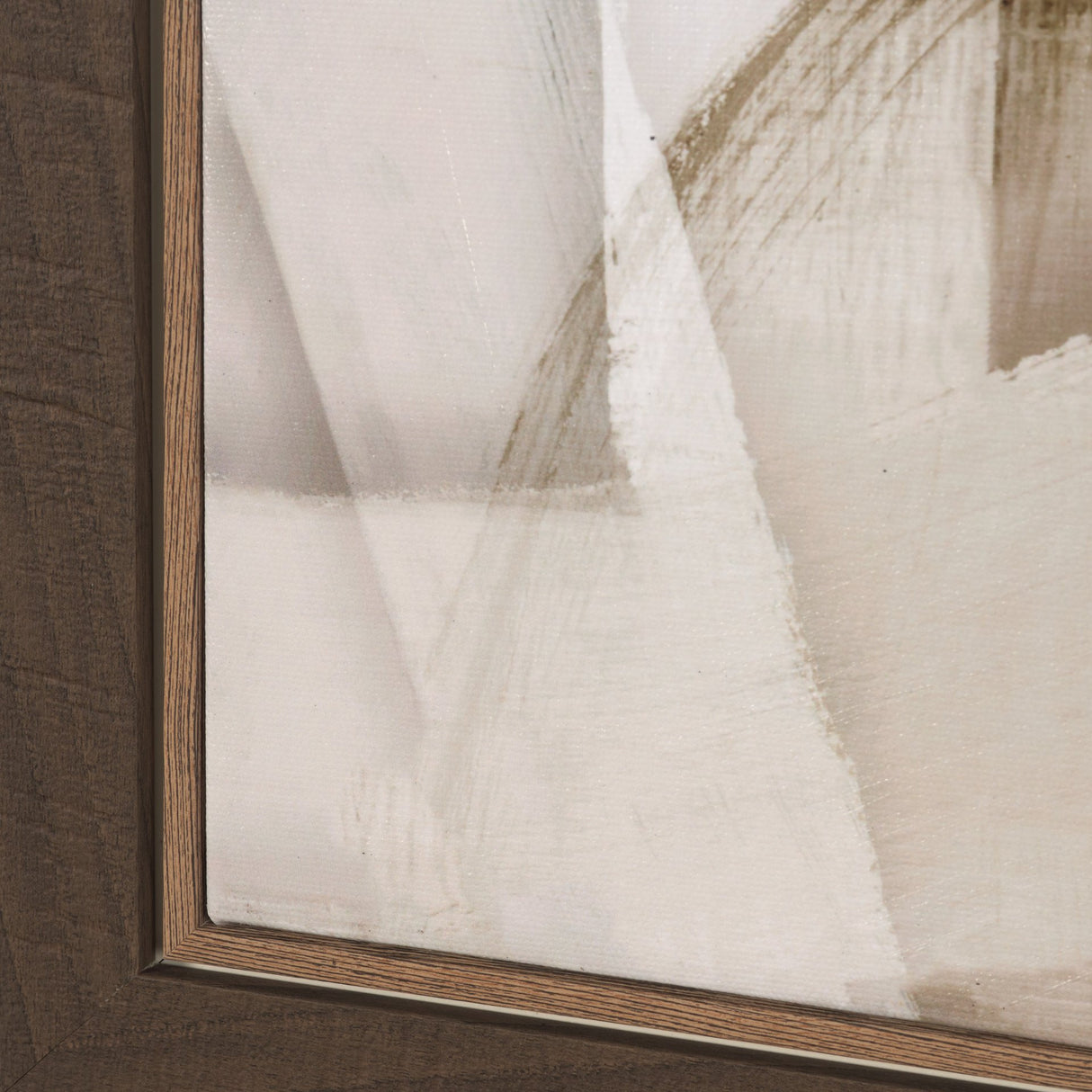 Neutral Forms I by Hannah Dawson Hand-Embellished Textured Framed Canvas Artwork from Mercana - Luna Furniture
