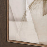 Neutral Forms I by Hannah Dawson Hand-Embellished Textured Framed Canvas Artwork from Mercana - Luna Furniture