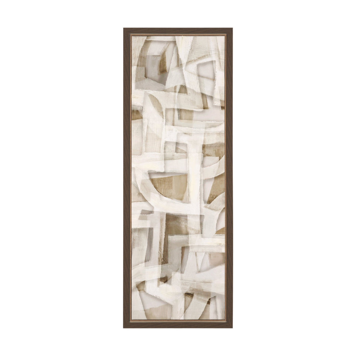 Neutral Forms II by Hannah Dawson Hand-Embellished Textured Framed Canvas Artwork from Mercana - Luna Furniture